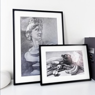 Sketch Frame Frame Frame 4k8k16k2k Four-open Watercolor Gouache Children's Painting Frame 53cm A3A4 