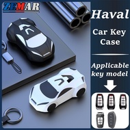 Haval Silicone Car Key Shell Key Case Sports Car Design Key Cover Smart Key Case Protector Fashion A