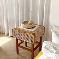 Bedside tables, rattan dining and shoe cabinets, hotel bedroom rattan furniture, manufacturer of hot