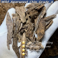Wild Agarwood Grade A Chip Bakhoor Oud Dugga Gaharu Agarwood Chips