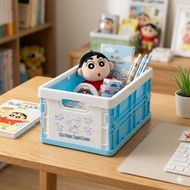Crayon Shin-Chan Foldable Storage Box Desktop Toy Basket Stationery Stackable S