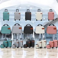 14''INCH 20" INCH 24'' INCH TRAVEL LUGGAGE BAG / BEG BAGASI ABS SIZE 14 INCH 20 INCH & 24 INCH SUITC