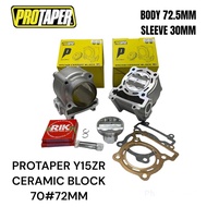 Y15ZR PROTAPER CERAMIC BLOCK SET 70/72MM +3