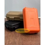 HEYGAN Waterproof EDC Storage Box - EDC Tool Box Outdoor Camping Survival Kit Shockproof Waterproof 