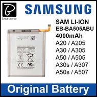 Samsung galaxy a205/a305/a307/a505/a507-a20/s30/a30s/a50/a50s Battery 100% Original