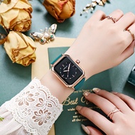 Art Square Glow Quartz Watch Net Red Fashion Colorful Silicone Small Square Watch Male and Female St