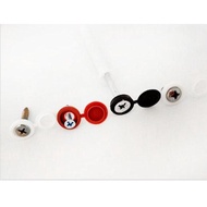 Cover screw caps, 8mm, 10mm screw caps (pack ~ 300)