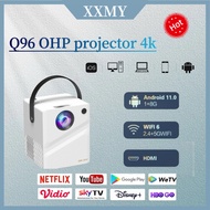 Q96 OHP Portable Projector  2.4G& 5G Dual WiFi/ Bluetooth function support Video Display/ Bluetooth 