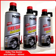 FCD Koby Tire Sealer and Inflator - 450ml Automobiles And Motorcycle Tire Wheel Sealant