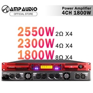 AmpAudio Power Amplifier 1800W 4channel - DP4.18