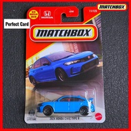 Matchbox Honda Civic Type R FL5 2024 First Edition Blue Civic Type r Hotwheels JDM Honda Civic Type 