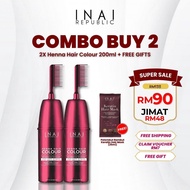 KOMBO BELI 2 INAI PEWARNA RAMBUT 200ML BY INAI REPUBLIC