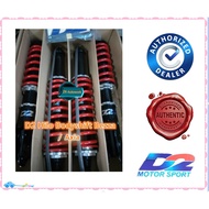 Ready Stock D2 racing High low bodyshift Perodua Axia/ Bezza F+R adjustable absorber Tinggi Rendah d