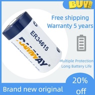 RAMWAY Ruiyi ER34615 Water Meter Battery 3.6V Flow Meter Gas Meter IoT ER34615H Servo Battery New