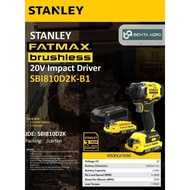STANLEY 20V BL IMPACT DRIVER (SBI810D2K-B1)
