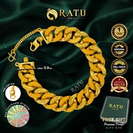 18 Rantai Tangan (29.82g) Emas RATU Gelang Coco Queen Daily Wear Plated Bangles/Bracelets Jewelry (1
