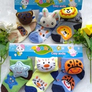 New!! [[ 3pcs ]] baby doll socks contents 3 0-3 months baby socks