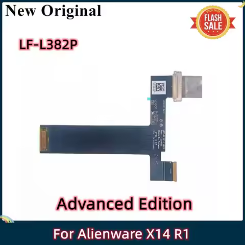 LSC New Original For Dell Alienware X14 R1 HDS41 FPC LF-L382P DA30001NM10 LCD Screen Video Cable Fas