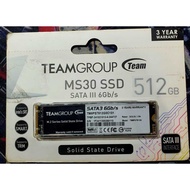 TEAM SSD M.2 SATA 2280 512GB - MS30 5Y - UP TO 500 MB/S