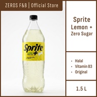 Sprite Lemon+ (Lemon Plus) Zero Sugar, Sugar Free Carbonated Lemon Flavoured Drink, 1.5L