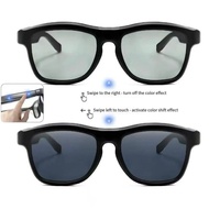 Change color GV90 Smart AI Glasses Bluetooth HD Call headset Anti Blue-Light sunglasses Voice Assist