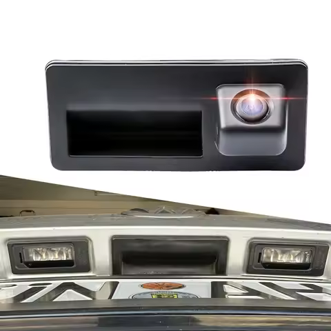 Car Trunk handle switch rear view backup car camera For Audi A3 A4 A4L S4 A5 S5 Q3 Q5 A6 A7 A6L A8L 