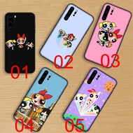 Black Soft Case Huawei P30 P20 P10 Pro Lite Powerpuff Girls