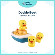 Babymommy👶3 In 1 Baby Yellow Duck Pirate Ship Bath Shower Toy Childrens Water Playing Toy Duck Showe