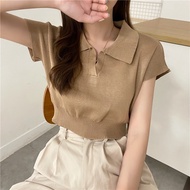 ASOKA Cery Top 2115 - Polo Top - Crop Top - Women's Top