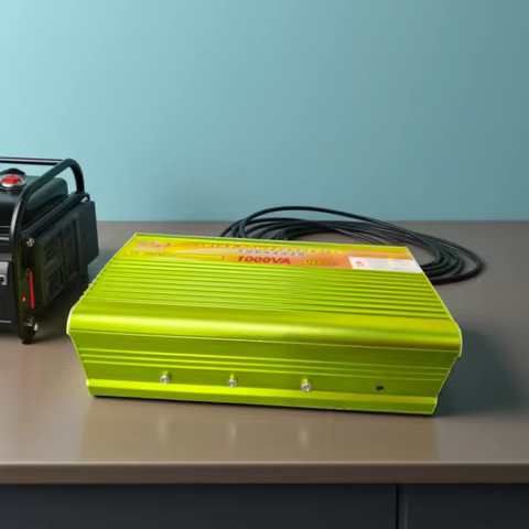 green shell EU 12V 1000w power adapter on-board inverter AC220V power converter on-board appliance i