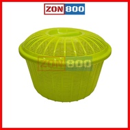 Egg Basket with Cover 4471  / Bakul Telur + Tutup / Random Colour ( D245MM*H165MM )