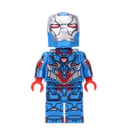 Compatible with Lego Reconnection Iron ManMK46Anti-Hulk Thor War Robot Boy Toy Assembled Building Blocks