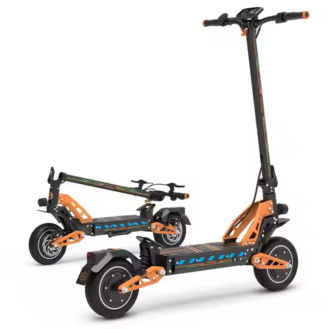 DT10 Electric Scooter 3300W 2 Motors 43 MPH 52V 21Ah 50 Miles Commuter E-Scooter