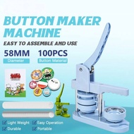 Creative 58mm Set Pin Maker Machine Diy Button Pin Machine Handmade Badge Maker Machine Badge Custom