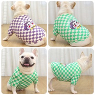 GOU-HOME Dog Clothes Pet Clothes for French Bulldog Autumn Style Cotton Material