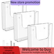 Acrylic Wall Mount Brochure Flyer Magazine Literature Holder A5 A4