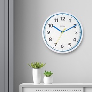 RHYTHM นาฬิกาแขวน เข็มเดินเงียบ ขอบสีขาว 26.5 ซม. CMG600NR03