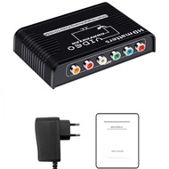 ส่วนประกอบ Ypbpr to HDMI Converter 5-RCA Component to HDMI Cable Converter อะแดปเตอร์เสียงสําหรับ Wi