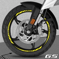 R1250 GS r 1200 gs G310 GS F650GS F750GS Reflective Motorcycle Wheel Rim Sticker Decal Hub Stripe Ta