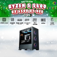 BONMECOM2 คอมประกอบ / CPU AMD AM4  RYZEN 5 5600 / VGA RX 6500 XT 4GB / Case เลือกแบบได้ครับ