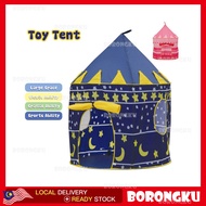 BORONGKU Portable Folding Kids Play Castle Tent Cubby House Toy Toys