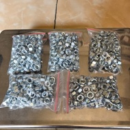 M8 white NUT 12 8mm NUT 100 pcs