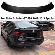 For BMW 3 Series GT F34 Gran Coupe 2013 - 2019 Rear Trunk Spoiler Carbon Fiber / FRP Rear Trunk Boot