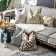 Thick Cushion Cover 45x45 50x50 60x60cm Luxury Big Sofa Pillow Cover Sofa Cushion Cover One Side Pat