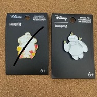 Disney pin boxlunch loungefly 迪士尼 徽章 襟章 dumbo baymax 小飛象 Pooh Alice 小熊維尼 愛麗絲 史迪仔 stitch Ariel rapunz