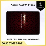 New Apacer AS350X SSD III 512GB 2.5 inch SATA 6Gb/s Solid State Drive
