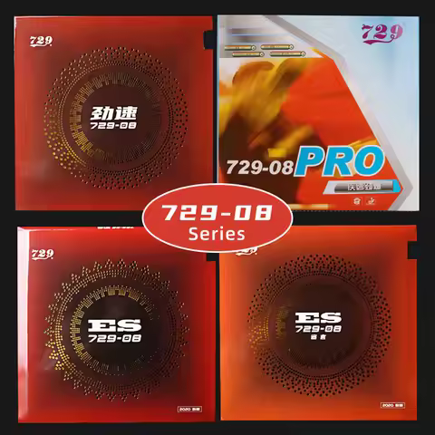 729 Friendship 08 ES 08 Pro Table Tennis Rubber Provincial Sticky Ping Pong Rubber ITTF Approved