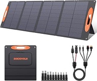 N-Type 16BB 120W Portable Solar Panel for EF/Jackery/Bluetti/Anker Power Station 25% High Efficiency