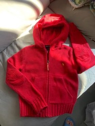 Polo Ralph Lauren knit 有帽冷外套