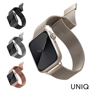 UNIQ Apple Watch 38/40/41mm Dante 不鏽鋼米蘭磁扣錶帶黑色